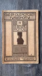 Gas en oliemotoren, IV de benzinemotor 1943, Boeken, Gelezen, Autotechniek, Ophalen of Verzenden, W. Friedhoff