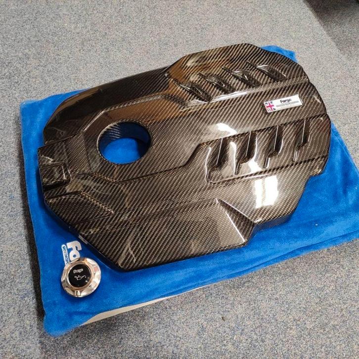 Forge carbon engine motor cover - Hyundai i30n + Veloster N, Auto diversen, Tuning en Styling, Ophalen of Verzenden