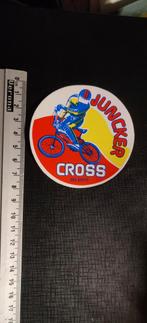 BMX crossfiets usa vintage vinyl sticker, Verzamelen, Ophalen of Verzenden, Zo goed als nieuw