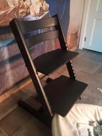Stokke tripp trapp new model refurbished mat zwart, Ophalen, Zo goed als nieuw, Meegroeistoel