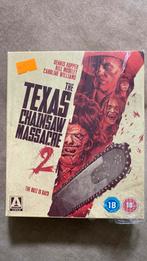The texas chainsaw massacre 2 blu ray special edition, Cd's en Dvd's, Blu-ray, Ophalen of Verzenden, Zo goed als nieuw, Horror