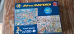 Jan van haasteren 2x1000,de bouw markt,de verbouwing, Hobby en Vrije tijd, Denksport en Puzzels, Ophalen of Verzenden
