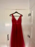 Galajurk bordeaux rood burgundy Eva&Lola, Kleding | Dames, Jurken, Ophalen of Verzenden, Zo goed als nieuw, Maat 36 (S), Rood