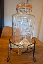 Drankendispenser / Sapkan, Huis en Inrichting, Keuken | Servies, Overige typen, Nieuw, Ophalen of Verzenden, Glas