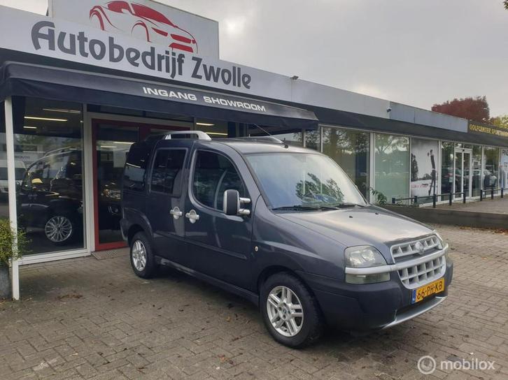 Fiat Doblo 1.6-16V Malibu|2004|AIRCO |APK T/M 30-10-2026, Auto's, Fiat, Bedrijf, Te koop, Doblo, ABS, Airbags, Airconditioning