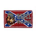 vlag, rebel, bulldog, hobby, mancave, Ophalen of Verzenden, Nieuw