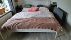 IKEA , 2 persoons frame bed 1, 60 x2, Huis en Inrichting, Slaapkamer | Bedden, Ophalen, Wit, Tweepersoons, Zo goed als nieuw