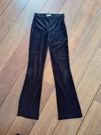 Flared pants ribfluweel mt s loavies, Kleding | Dames, Broeken en Pantalons, Ophalen of Verzenden, Zo goed als nieuw, Zwart
