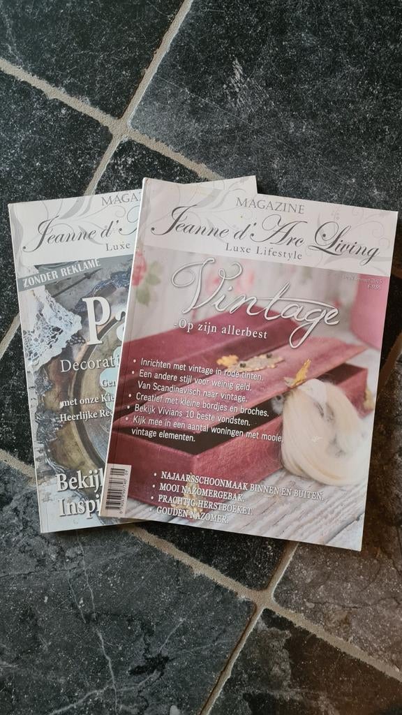 Jaenne d Arc Living magazines, Boeken, Tijdschriften en Kranten, Ophalen, Zo goed als nieuw