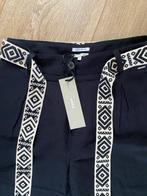 NIEUW! Mexx Superfijne linnen broek met ceintuur mt 36, Mexx, Zwart, Nieuw, Ophalen of Verzenden