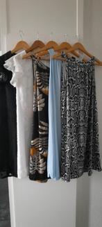Kledingpakket 3 zomerjurkjes, zwart,wit en lichtblauw mt M, Verzenden, Zo goed als nieuw, Maat 38/40 (M)