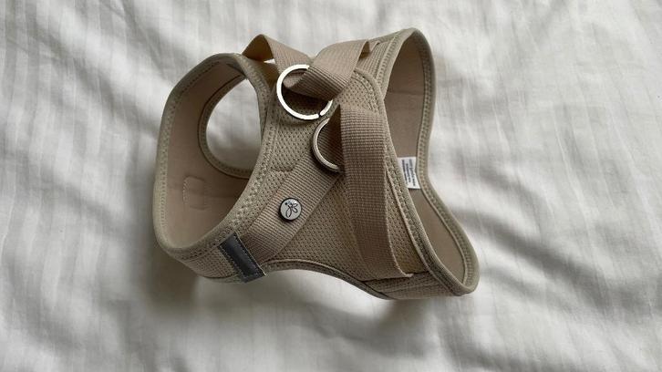 Curli hondentuigje harnas vest maat M kleur creme NIEUW, Dieren en Toebehoren, Hondenriemen, Nieuw, Ophalen of Verzenden