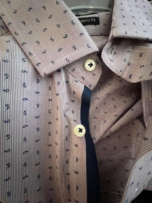 Nieuw OLYMP Modern fit overhemd 1236 maat 41 paars aubergine, Kleding | Heren, Overhemden, Nieuw, Halswijdte 41/42 (L), Paars