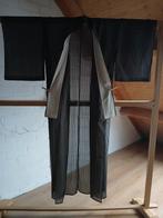 Traditionele Japanse summer Kimono grey, Ophalen of Verzenden