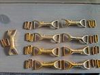 9 metalen koperkleurige sluitingen, Ophalen of Verzenden, Nieuw