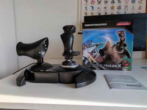 Thrustmaster T.Flight Hotas X flight simulator / joystick, Spelcomputers en Games, Spelcomputers | Overige Accessoires, Zo goed als nieuw