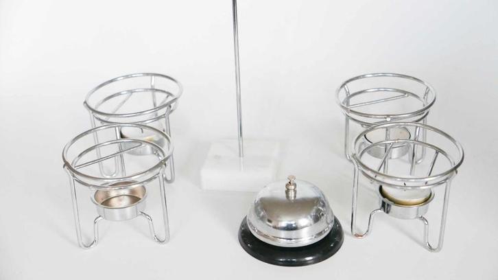 tafelbel bonnenprikker waxinelicht houders, Huis en Inrichting, Keuken | Keukenbenodigdheden, Gebruikt, Ophalen