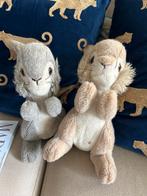 2 Vintage Steiff Konijntjes - 1983, Ophalen of Verzenden, Gebruikt, Konijn