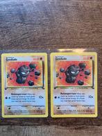 Geodude 47/62 1st edition Fossil Dutch, Ophalen of Verzenden, Zo goed als nieuw