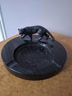 Art Deco Asbak met Panter, Antiek en Kunst, Ophalen of Verzenden