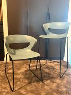 Kastel Kicca design stoelen en barkrukken, Ophalen, Kunststof, Blauw, Zo goed als nieuw