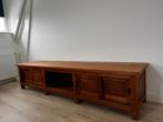Televisiemeubel mangohout (bxhxd: 225x50x53cm), Huis en Inrichting, Ophalen, Zo goed als nieuw, 200 cm of meer, Minder dan 100 cm