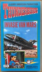 THUNDERBIRDS INVASIE VAN MARS VHS VIDEO 60 minuten nederland, Tekenfilms en Animatie, Alle leeftijden, Ophalen of Verzenden, Poppen of Stop-motion