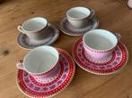 Pip studio espresso Kop en Schotel Set - Vrolijk Design!, Keramiek, Ophalen of Verzenden, Zo goed als nieuw, Overige stijlen