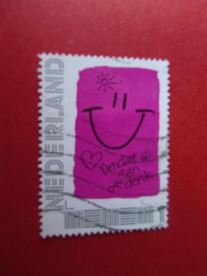 Persoonlijke zegel - Omdat ik aan je denk - gest., Postzegels en Munten, Postzegels | Nederland, Gestempeld, Na 1940, Verzenden