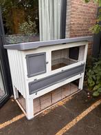 Ferplast grand lodge 140 konijnen of cavia hok 134x73x110cm, Ophalen, Cavia, 90 cm of meer, Hok