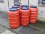 200 ltr vaten, Ophalen, Kunststof, Gebruikt, 150 liter of meer