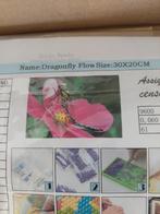 Diamond Painting dragonfly, Ophalen of Verzenden, Zo goed als nieuw, Knutselwerk