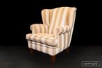 Engelse wingchair/oorfauteuil, Nieuw, 75 tot 100 cm, Ophalen of Verzenden, 75 tot 100 cm