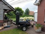 Bbq barbeque te huur smoker aanhanger pizza foodtruck, Ophalen, Zo goed als nieuw
