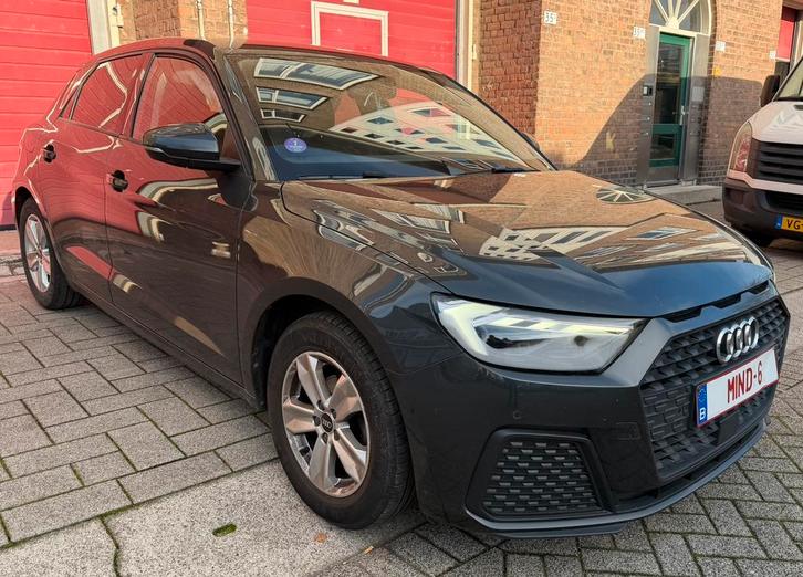 Audi A1 1.0 TFSI 2020 LED VIRTUAL KEYLES START RIJD, Auto diversen, Schadeauto's, Benzine, Zwart, Ophalen