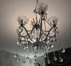 Prachtige kristallen hanglamp – zo goed als nieuw!, Huis en Inrichting, Lampen | Kroonluchters, Ophalen of Verzenden, Zo goed als nieuw
