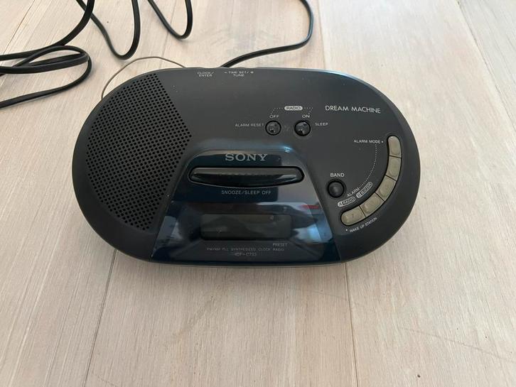 Sony Wekker radio, Computers en Software, Muizen, Gebruikt, Ophalen of Verzenden
