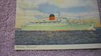 Ansichtkaart CUNARD FRANCONIA ,,, Verzamelen, Scheepvaart, Verzenden, Nieuw, Motorboot, Kaart, Foto of Prent