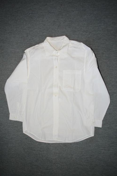 Klassieke witte blouse met lange mouwen. Maat 40., Kleding | Dames, Blouses en Tunieken, Zo goed als nieuw, Maat 38/40 (M), Wit