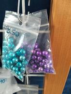 Metalen belletjes paars en/of aquablauw, Ophalen of Verzenden, Nieuw, Overige typen