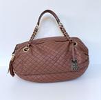 D&G DOLCE & GABBANA LILY GLAM bruin oval leer bag tas, Sieraden, Tassen en Uiterlijk, Tassen | Damestassen, Ophalen of Verzenden