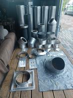 Metaloterm Dubbelwandige rvs kachelpijpen houtkachel 150mm, Huis en Inrichting, Kachels, Ophalen, Houtkachel, Zo goed als nieuw