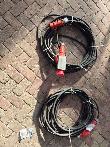 Krachtstroom verlengkabels Mennekes beschikbaar voor biedingen