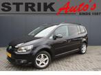 Volkswagen Touran 1.4 TSI Comfortline - LEDER - NAVIGATIE -, Auto's, Volkswagen, Euro 5, 15 km/l, 4 cilinders, Zwart