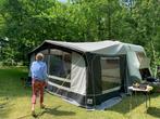 Doréma blauw/ grijze voortent caravan, Caravans en Kamperen, Ophalen, Zo goed als nieuw
