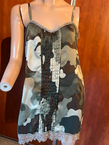 Laltramoda jurk met kant maat L origineel ZGAN 100% SILK beschikbaar voor biedingen