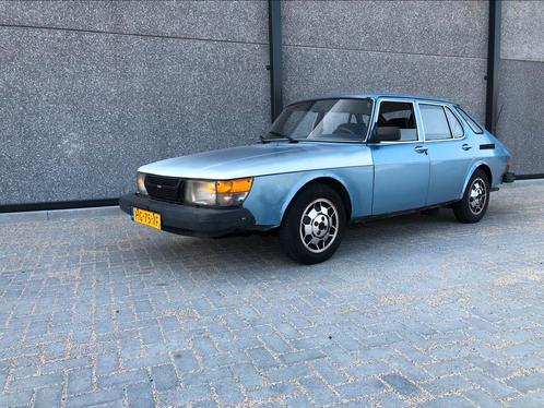 Saab 900 2.0 GLS HB 1981 Blauw, Auto's, Saab, Particulier, Saab 900, Benzine, Hatchback, Handgeschakeld, Origineel Nederlands