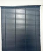 Zwarte Houten Jaloezie met Ladderband 50MM, Ophalen, Zo goed als nieuw