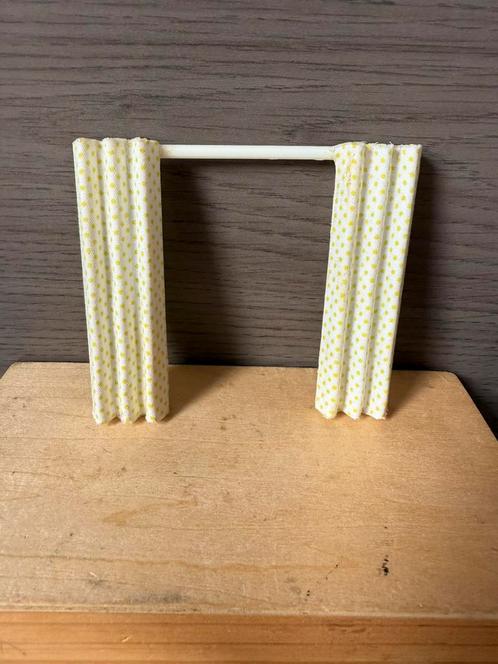 Lundby gordijn - mooie staat, Verzamelen, Poppenhuizen en Toebehoren, Zo goed als nieuw, Poppenhuis, Ophalen of Verzenden