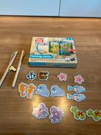 Houten visspel compleet, Hobby en Vrije tijd, Ophalen, Zo goed als nieuw